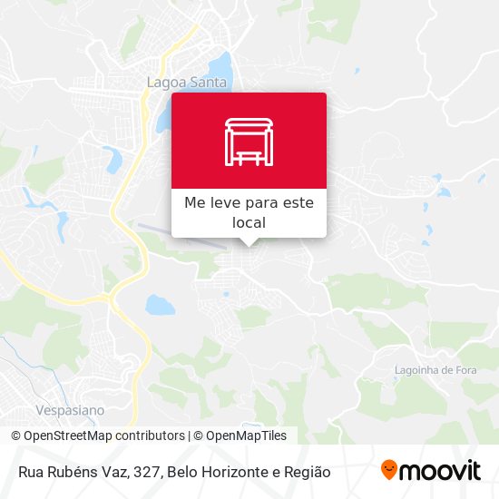 Rua Rubéns Vaz, 327 mapa