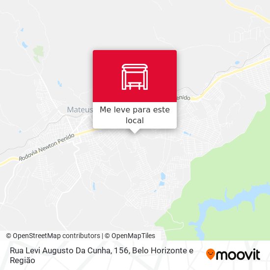 Rua Levi Augusto Da Cunha, 156 mapa