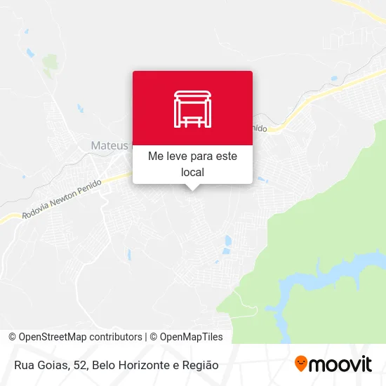 Rua Goias, 52 mapa