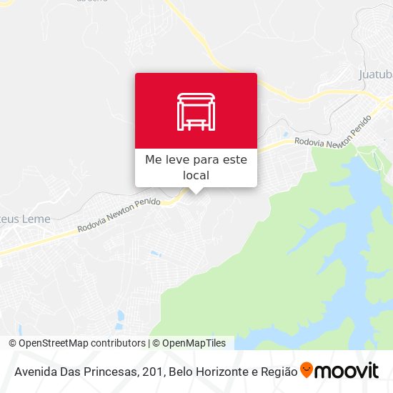 Avenida Das Princesas, 201 mapa