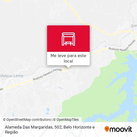 Alameda Das Margaridas, 502 mapa