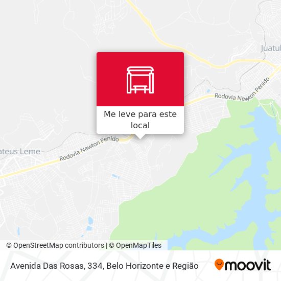 Avenida Das Rosas, 334 mapa