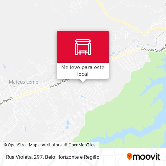 Rua Violeta, 297 mapa