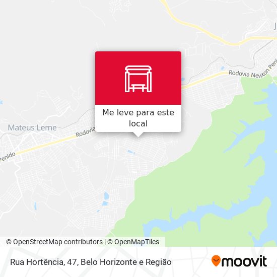 Rua Hortência, 47 mapa