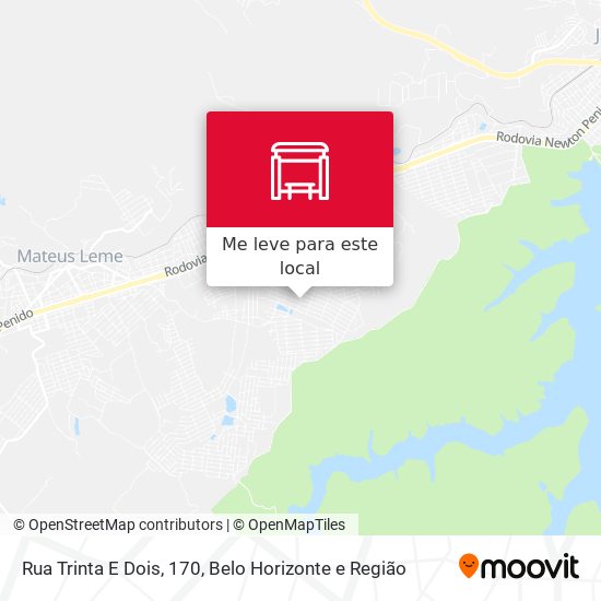 Rua Trinta E Dois, 170 mapa