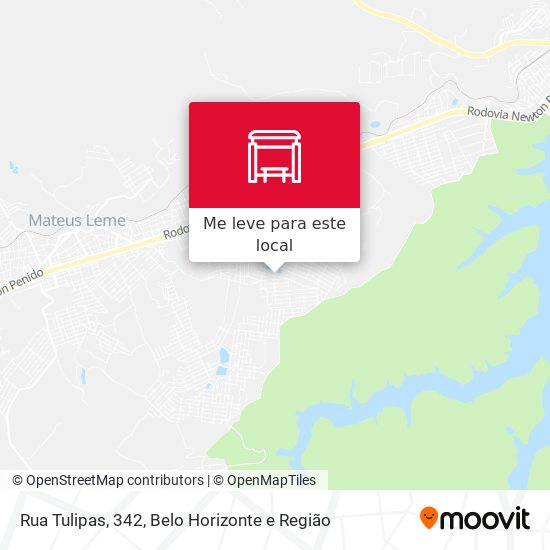 Rua Tulipas, 342 mapa
