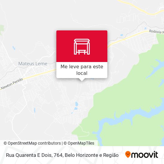 Rua Quarenta E Dois, 764 mapa