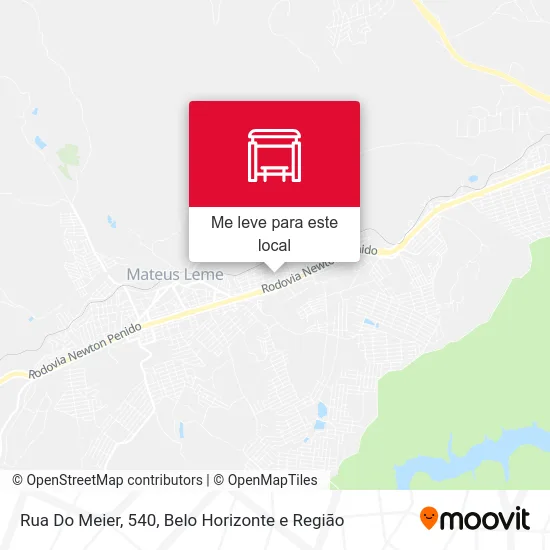 Rua Do Meier, 540 mapa