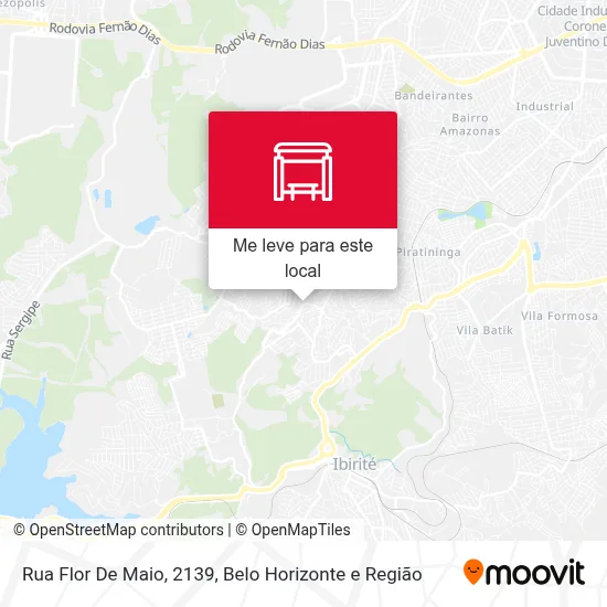 Rua Flor De Maio, 2139 mapa