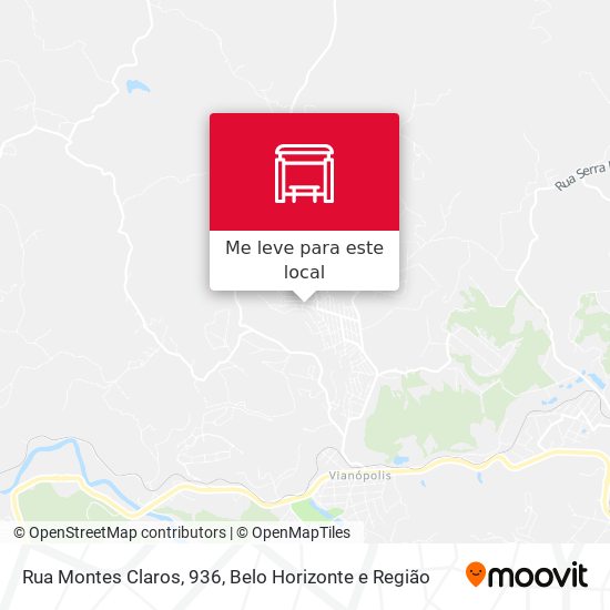Rua Montes Claros, 936 mapa