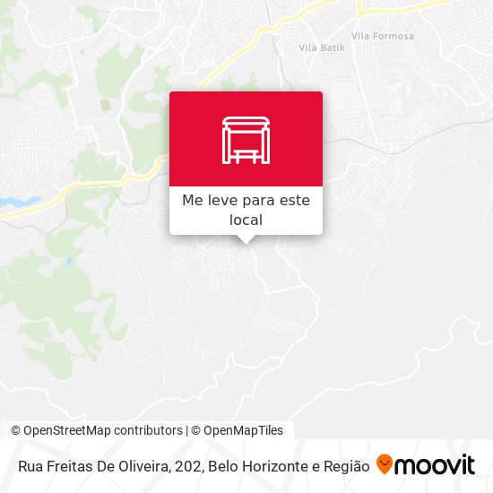 Rua Freitas De Oliveira, 202 mapa