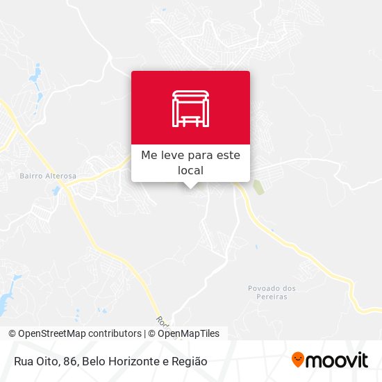 Rua Oito, 86 mapa