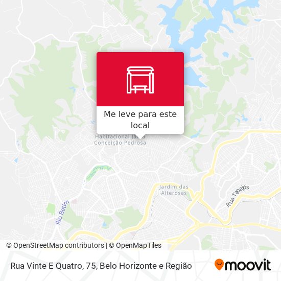 Rua Vinte E Quatro, 75 mapa
