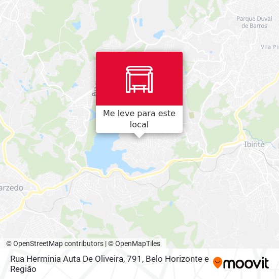 Rua Herminia Auta De Oliveira, 791 mapa