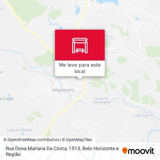 Rua Dona Mariana Da Costa, 1513 mapa
