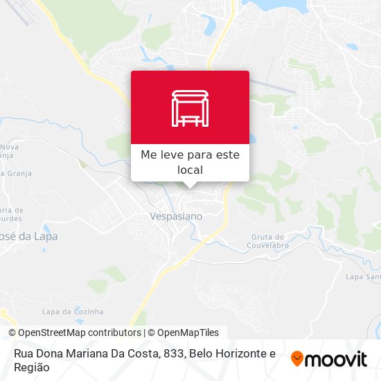 Rua Dona Mariana Da Costa, 833 mapa