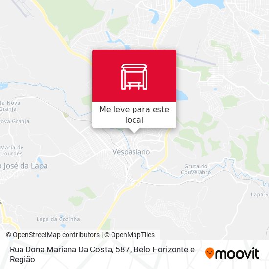 Rua Dona Mariana Da Costa, 587 mapa