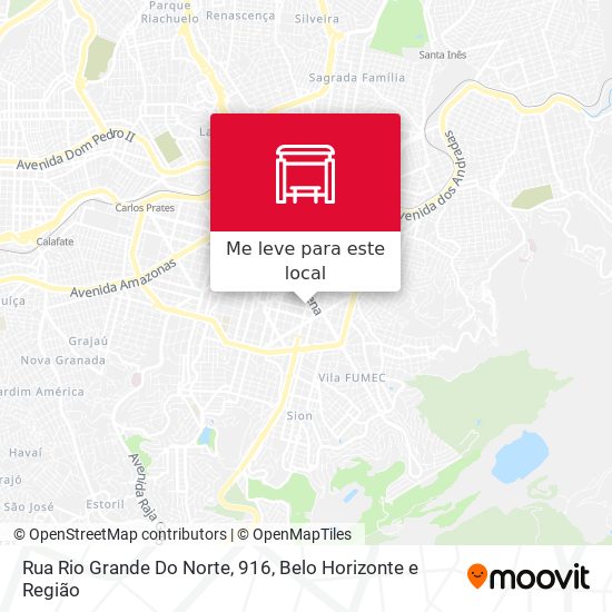 Rua Rio Grande Do Norte, 916 mapa