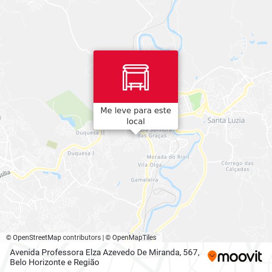 Avenida Professora Elza Azevedo De Miranda, 567 mapa