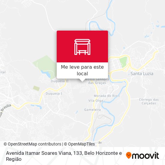 Avenida Itamar Soares Viana, 133 mapa