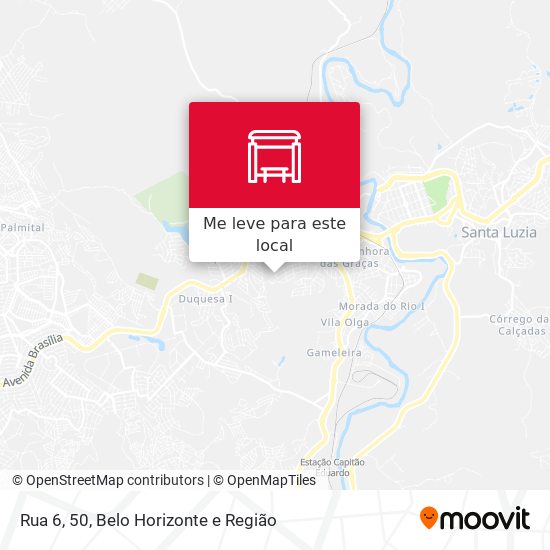 Rua 6, 50 mapa