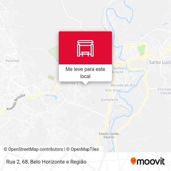 Rua 2, 68 mapa
