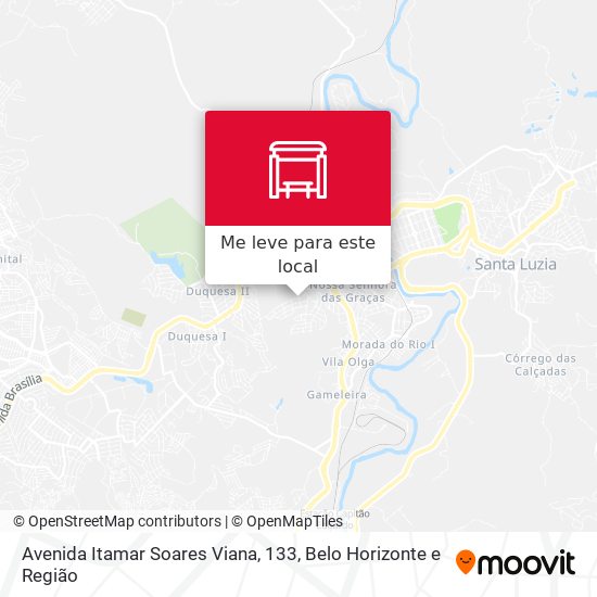 Avenida Itamar Soares Viana, 133 mapa