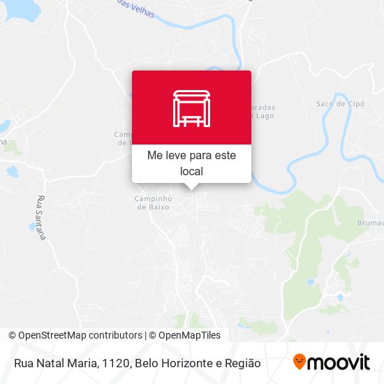 Rua Natal Maria, 1120 mapa