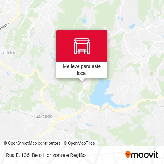 Rua E, 136 mapa