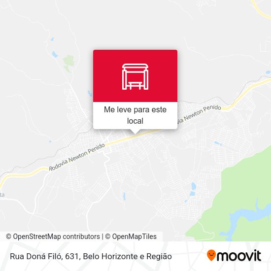 Rua Doná Filó, 631 mapa
