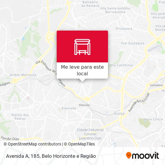Avenida A, 185 mapa