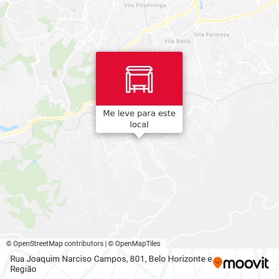 Rua Joaquim Narciso Campos, 801 mapa