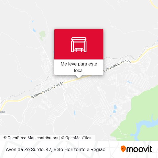 Avenida Zé Surdo, 47 mapa