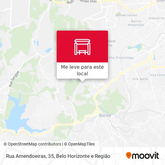 Rua Amendoeiras, 35 mapa