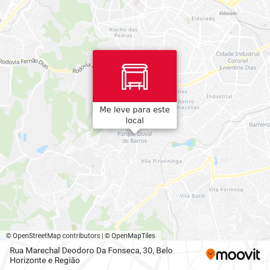 Rua Marechal Deodoro Da Fonseca, 30 mapa