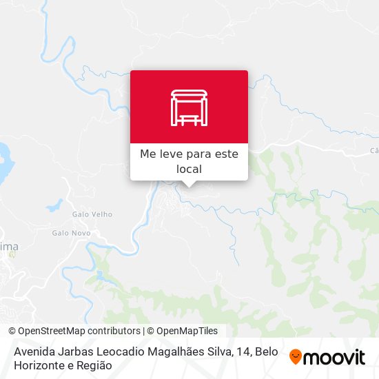 Avenida Jarbas Leocadio Magalhães Silva, 14 mapa