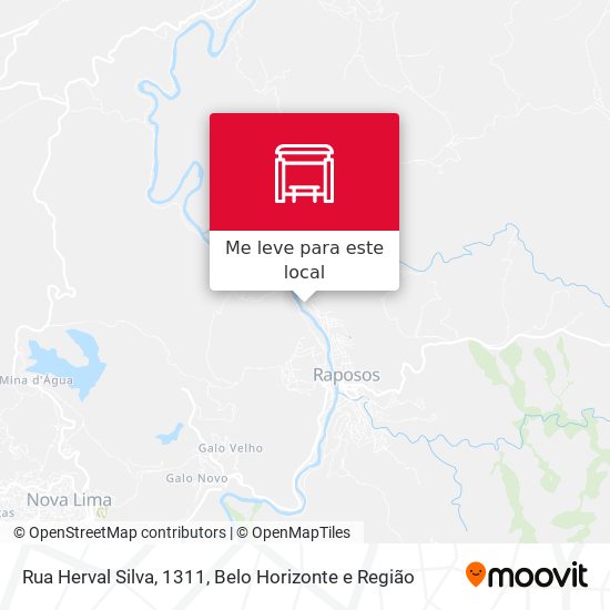 Rua Herval Silva, 1311 mapa