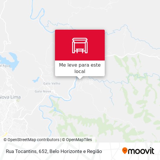 Rua Tocantins, 652 mapa