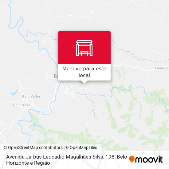 Avenida Jarbas Leocadio Magalhães Silva, 198 mapa