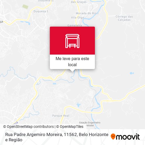Rua Padre Argemiro Moreira, 11562 mapa