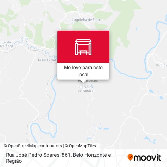 Rua José Pedro Soares, 861 mapa