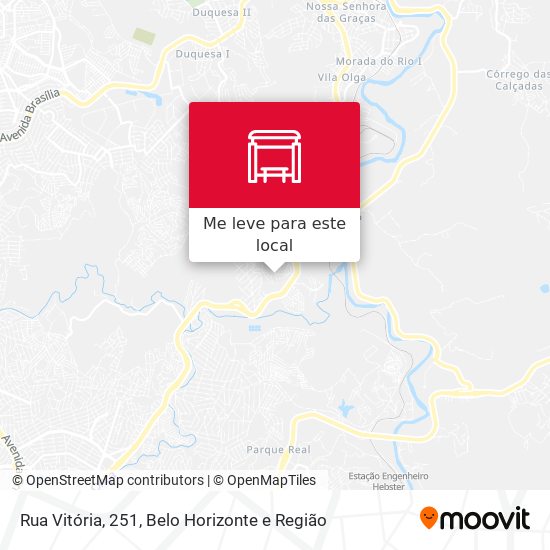 Rua Vitória, 251 mapa