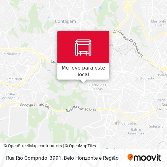 Rua Rio Comprido, 3991 mapa