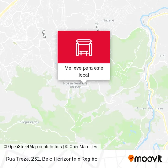 Rua Treze, 252 mapa