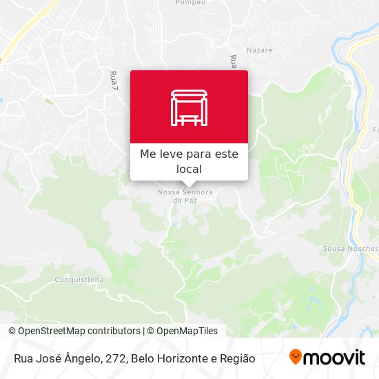 Rua José Ângelo, 272 mapa