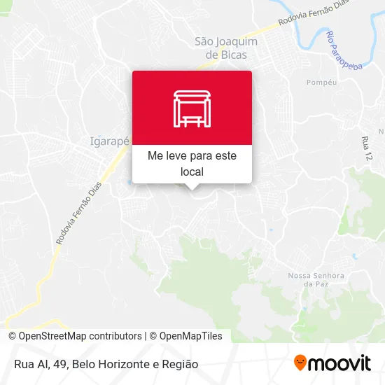 Rua Al, 49 mapa