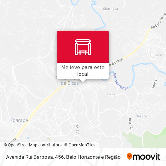 Avenida Rui Barbosa, 456 mapa
