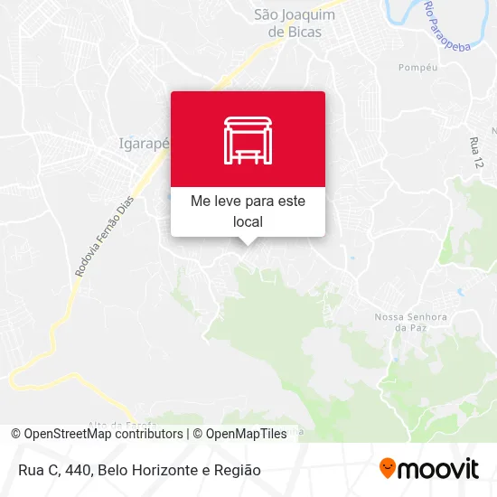 Rua C, 440 mapa