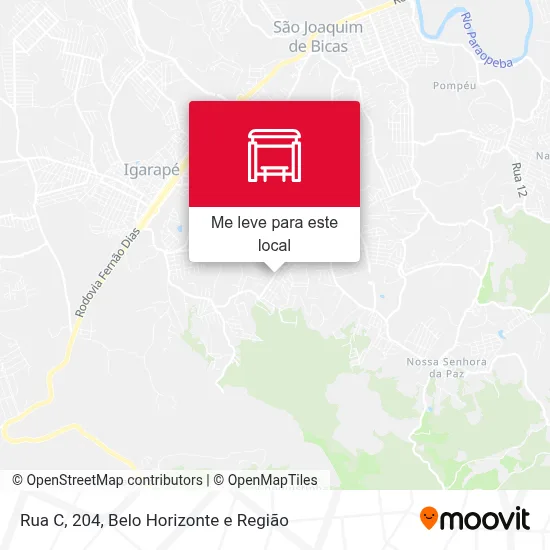 Rua C, 204 mapa