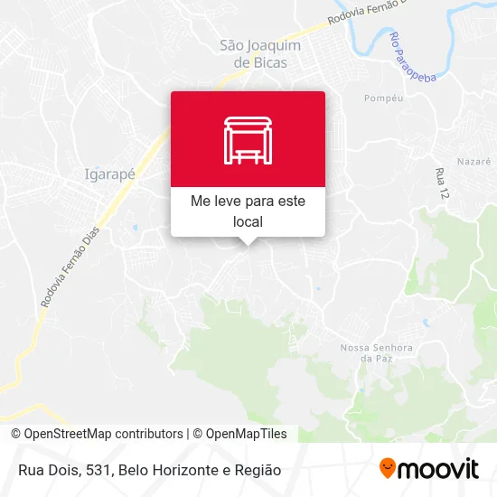 Rua Dois, 531 mapa